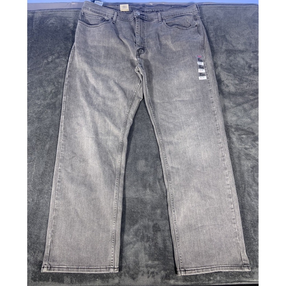 NWT Levi's 559 Gray Relaxed Straight Fit Jean Men's Size 42x32